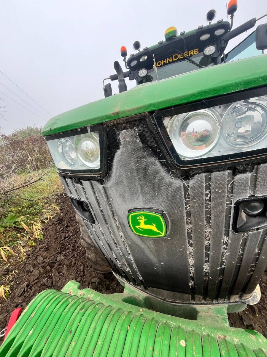 Detail masky John Deere